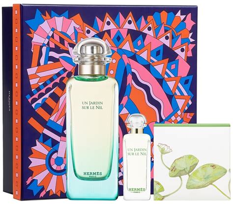 hermes un jardin soap set